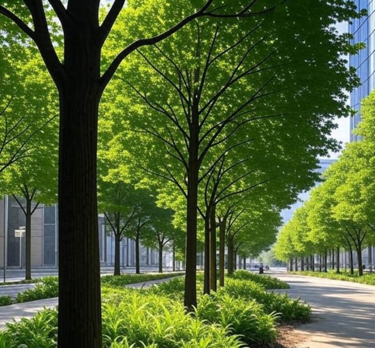 Install SUDS systems with RootSpace for healthy trees in urban areas. Manage stormwater, enhance biodiversity, and comply with eco-friendly drainage regulations. Contact us for expert installation.